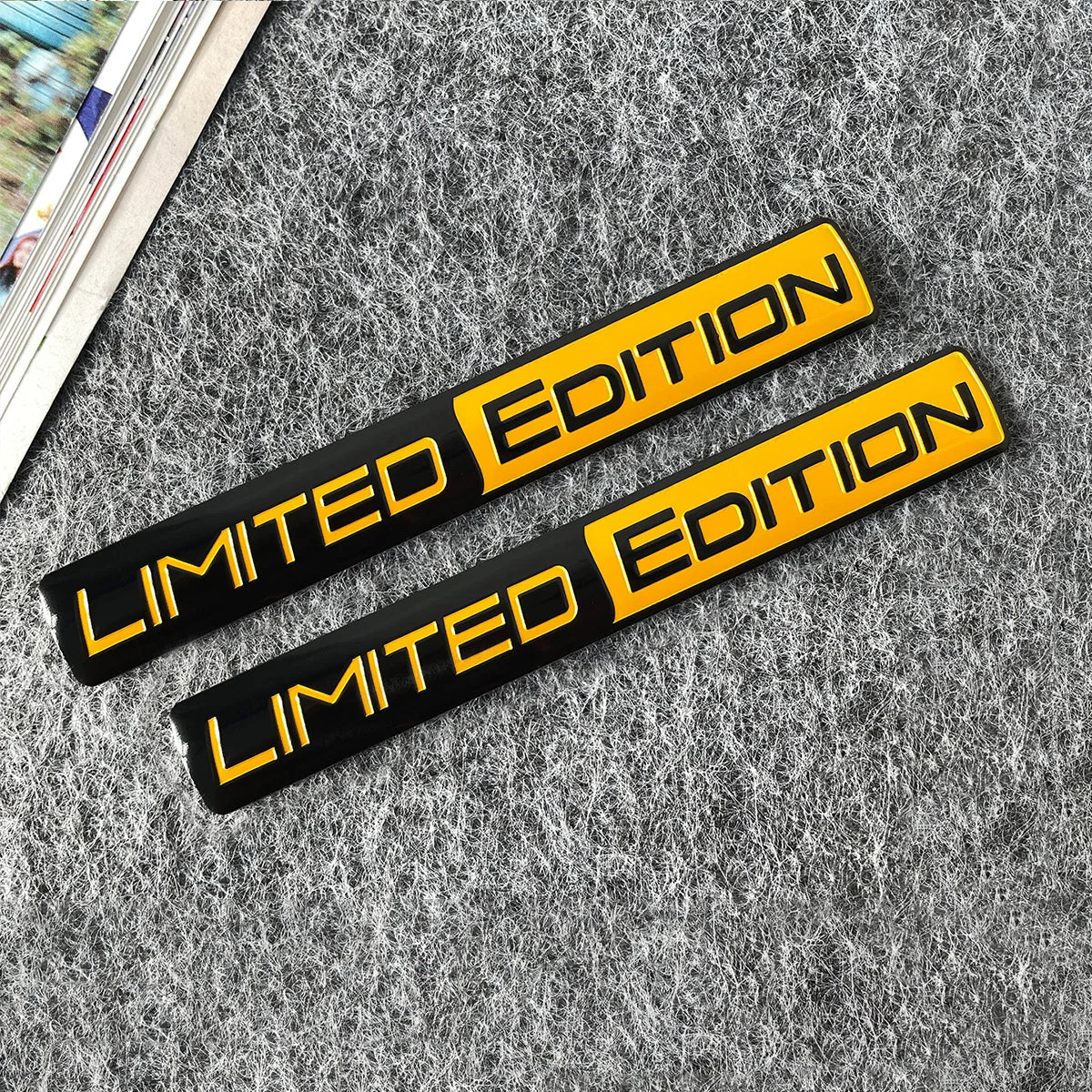 3D Aluminum Limited Edition Car Emblem Badge Sticker Auto Motorcycle Decal