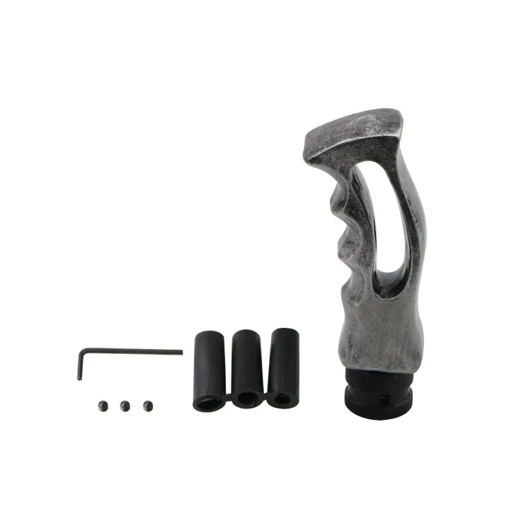 5 Speed Resin AT MT Gear Shift Knob Aluminum Shifter Lever for Honda Toyota