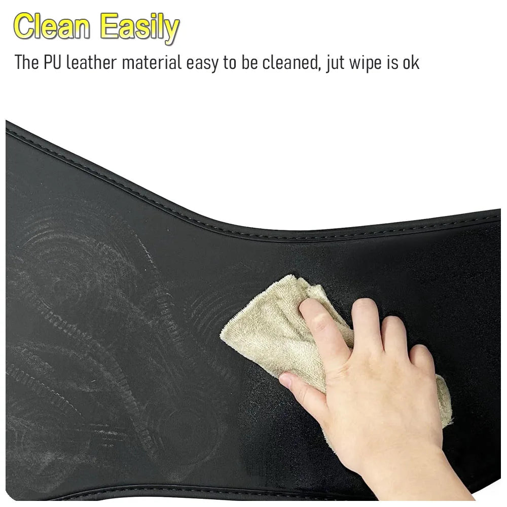 Premium Leather Rear Trunk Tailgate Mat for Tesla Model Y Juniper 2025-2026