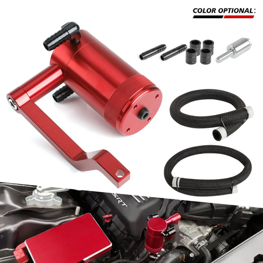 Billet Oil Catch Can with Z-Bracket for Dodge Charger Chrysler 300 2011–2021