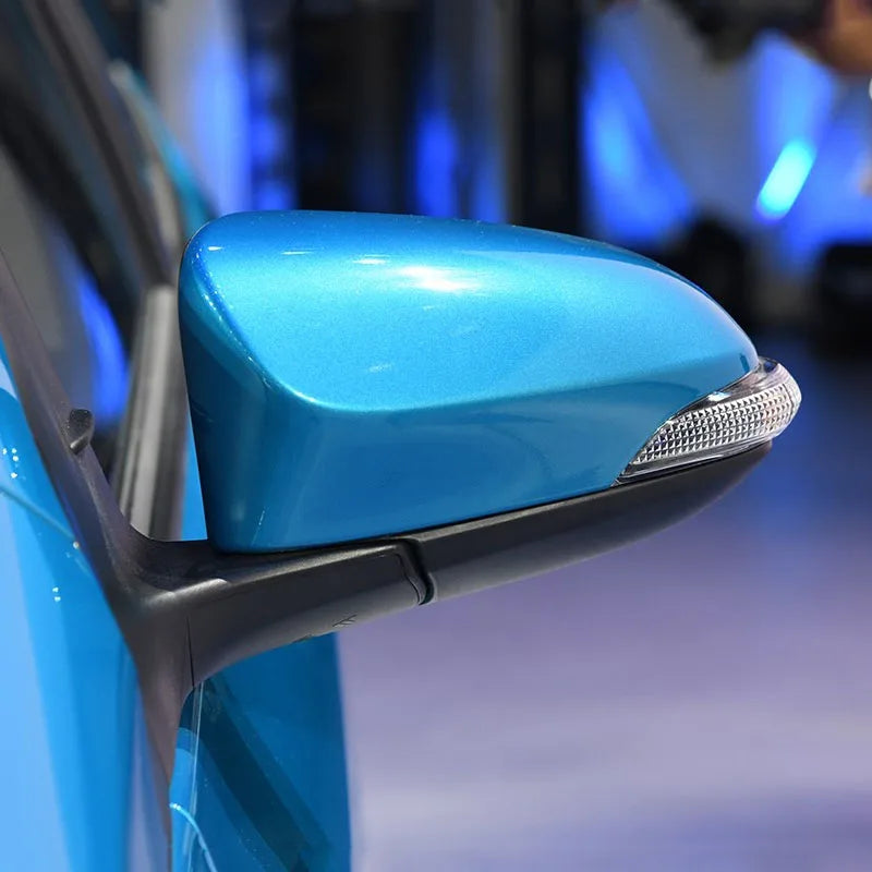Rearview Mirror Cover Caps Side Mirror Housing Shell for Toyota Vitz 2011–2019