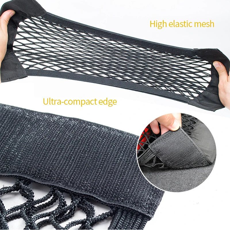 Car Trunk Storage Mesh Net Elastic Cargo Organizer Luggage Holder Pocket