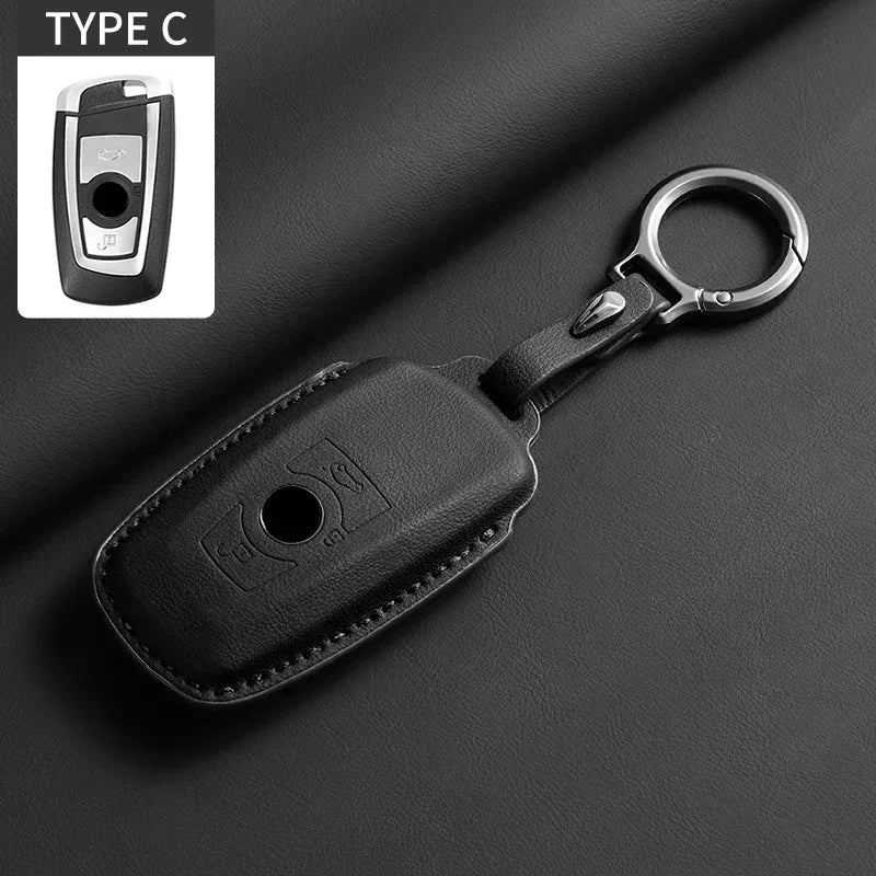 Smart Key Case Cover for BMW 1, 3, 5, 7 Series, X1, X3, X4, X5 & M Models