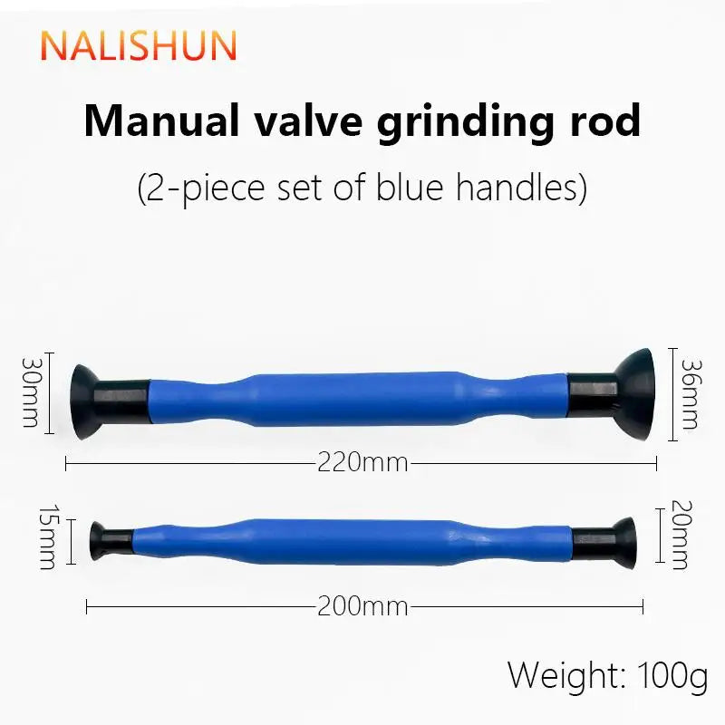 2Pcs Manual Valve Lapping Grinding Sticks Suction Cup Tool Set