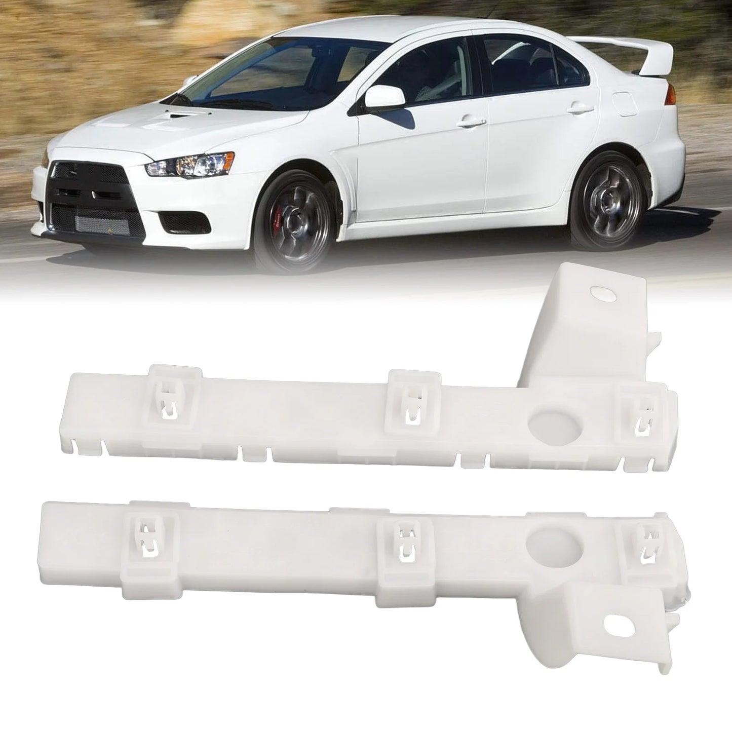 Front Bumper Bracket Support Holder for Mitsubishi Lancer Replacement