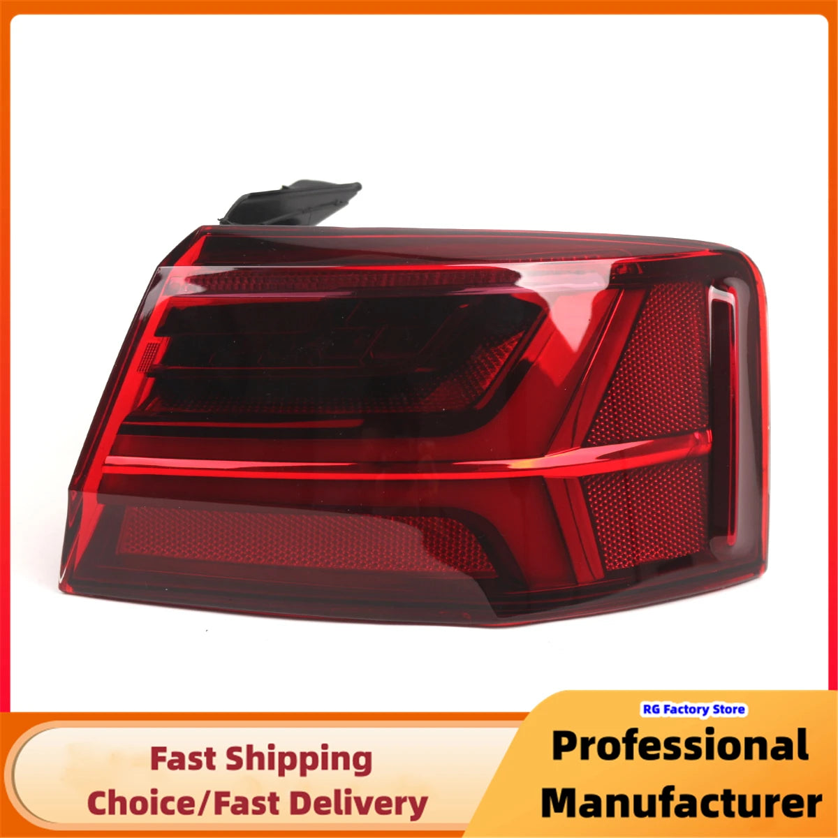 LED Tail Light Assembly for Audi A6 C7 Sedan 2016–2018