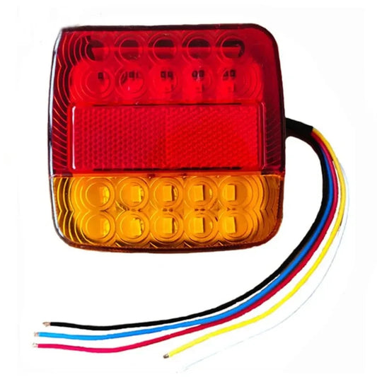 20 LED 12V Waterproof Rear Tail Light for Trailer Truck Caravan & Utility Vehicles