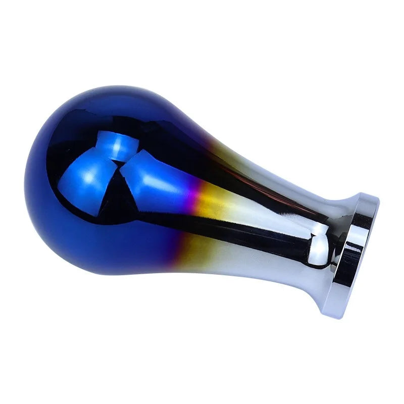 3 Style Universal Gear Shift Knob Burnt Blue Aluminum MT Shifter Ball 4.6/8cm