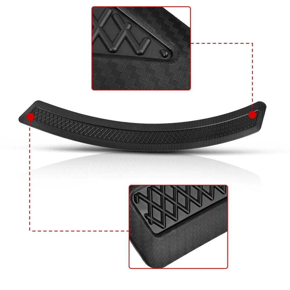Matte Black Carbon Style Fender Vent Trim For Mitsubishi Lancer Ralliart 2008-2015