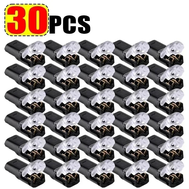 D2 Waterproof 2 Pin Wire Connector 10-100pcs Car Electrical Cable Plug Terminal