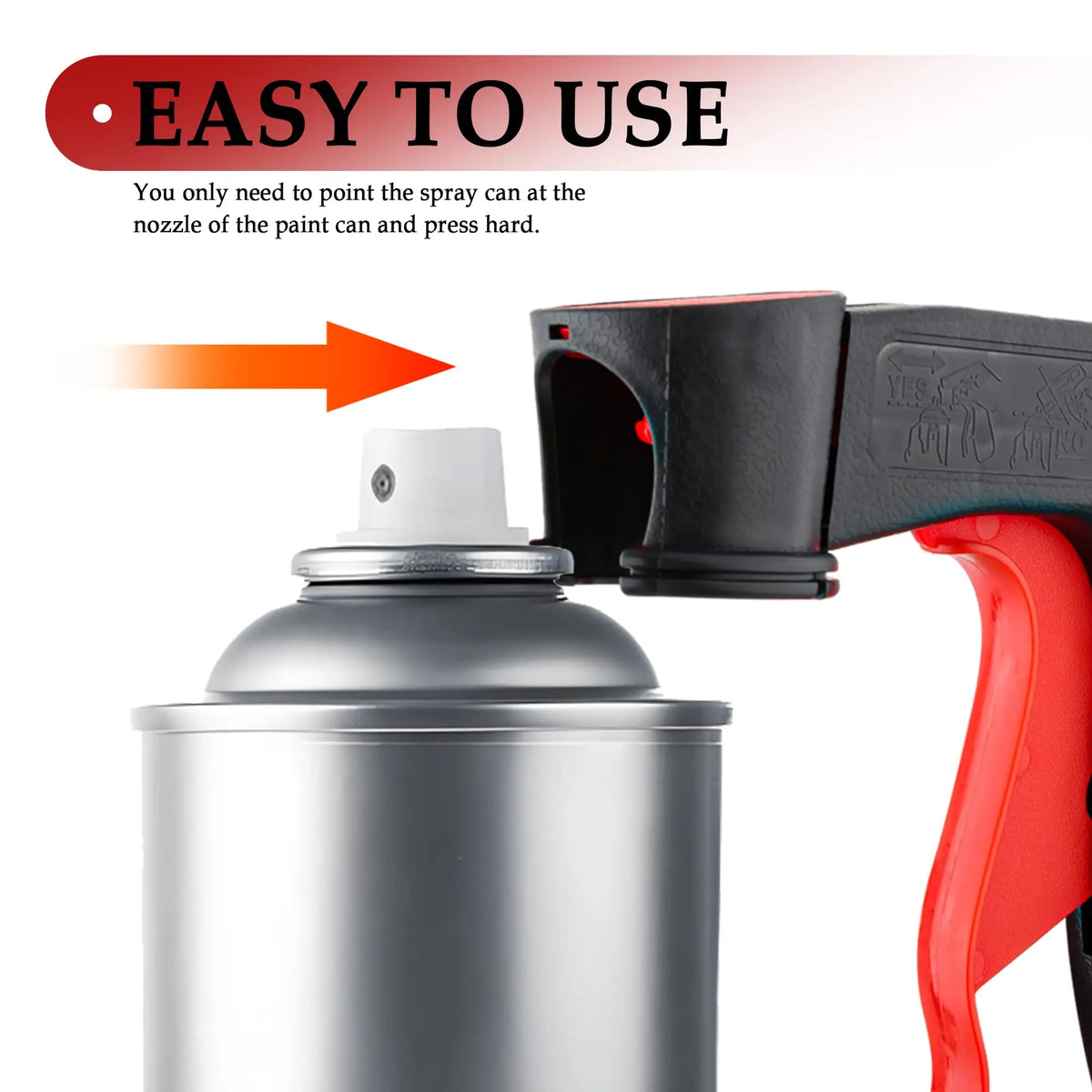 Car Spray Can Trigger Handle Reusable Paint Sprayer Grip for DIY Body Repair