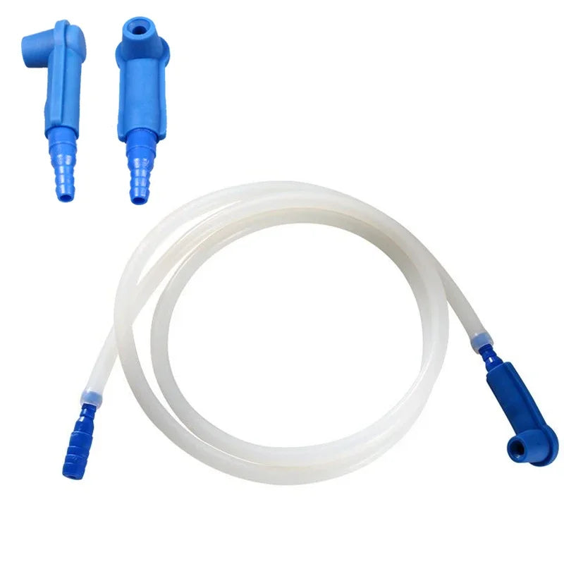 Car Brake Bleeder Fluid Oil Exchange Pump Kit 50cm Hose Brake Bleeding Tool