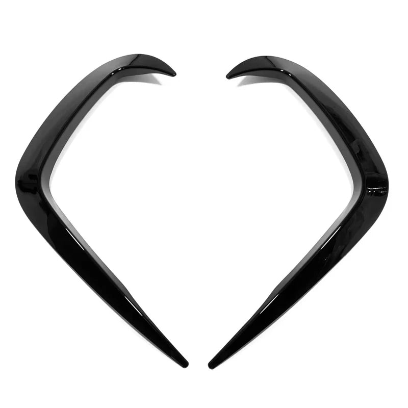 2Pcs ABS Eyebrow Spoiler Front Fog Light Trim Cover for BYD Atto 3 Yuan Plus