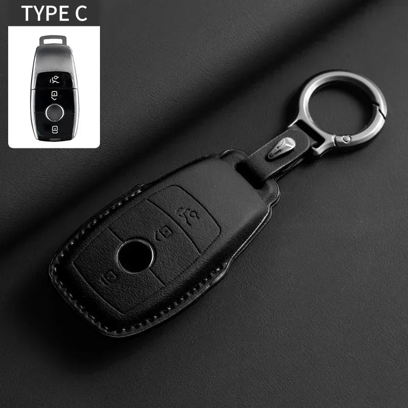 Smart Key Case Cover for Mercedes-Benz A, B, C, E, S-Class