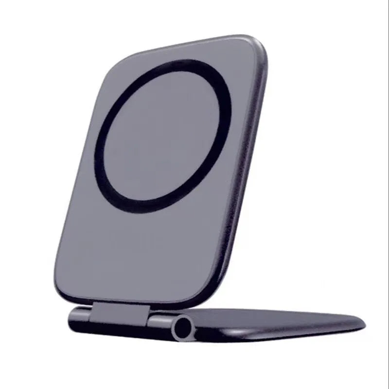 Ultra Thin Magnetic Car Phone Holder Suction Folding Strong Magnet Desk Mount