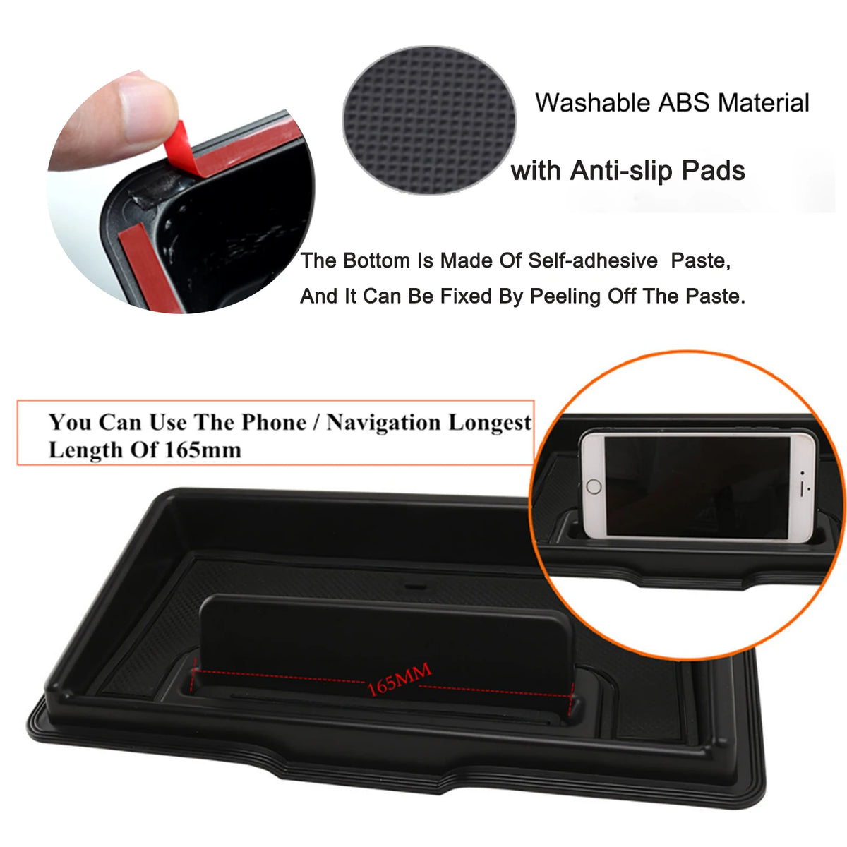 Co-Pilot Handle Storage Box Organizer Tray Suzuki Jimny JB64 JB74 2019+