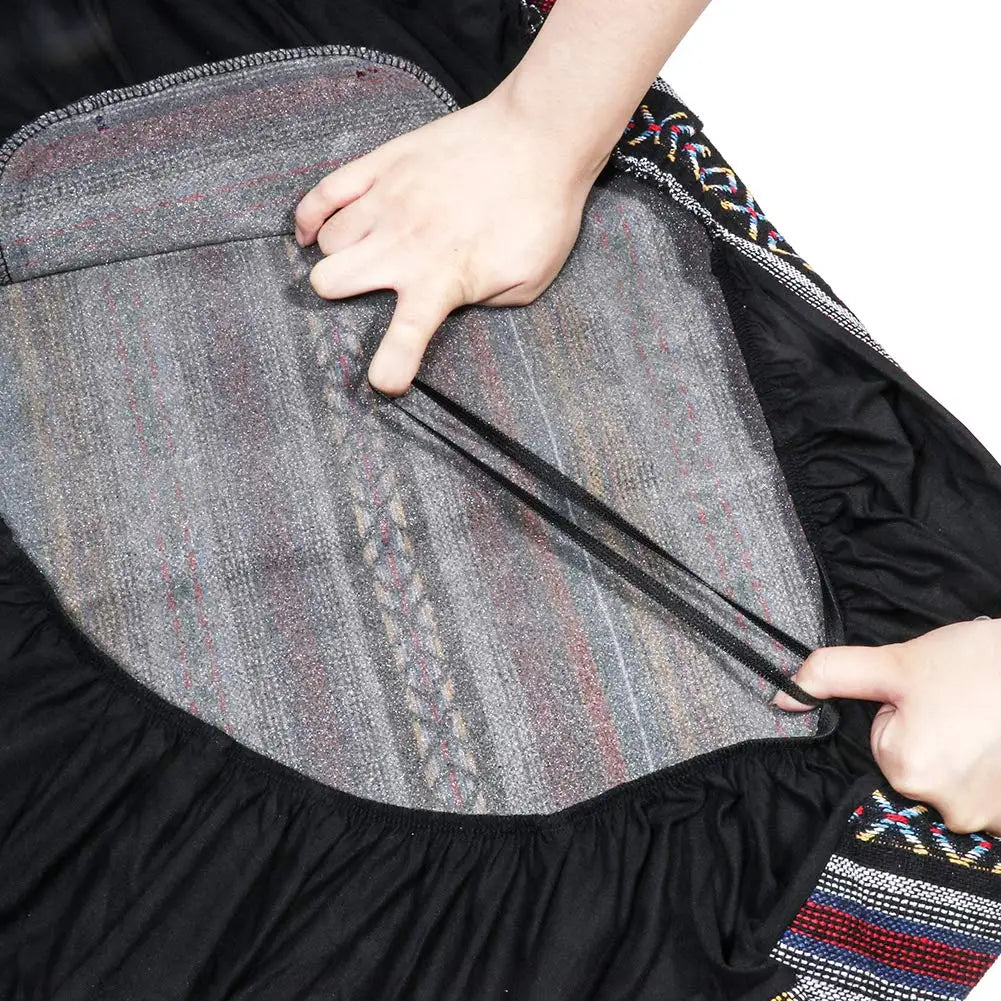 Universal Baja Saddle Blanket Car Seat Covers Multi-Color Woven Seat Protector Set