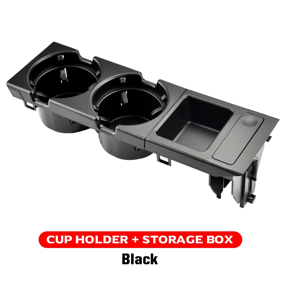 Front Center Console Storage Box Cup Coin Holder for BMW 3 Series E46 1998-2006