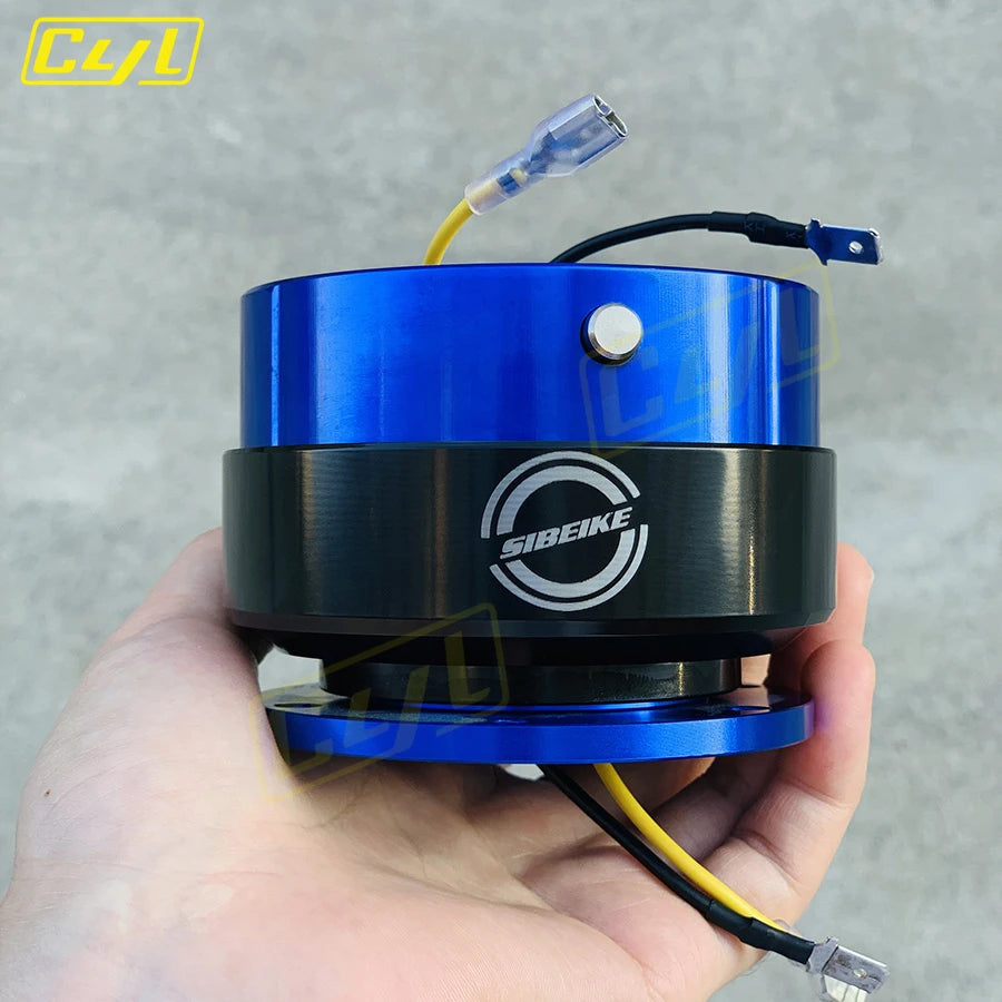 JDM Ding Sound Quick Release Steering Wheel Boss Kit Hub Adapter Universal Car