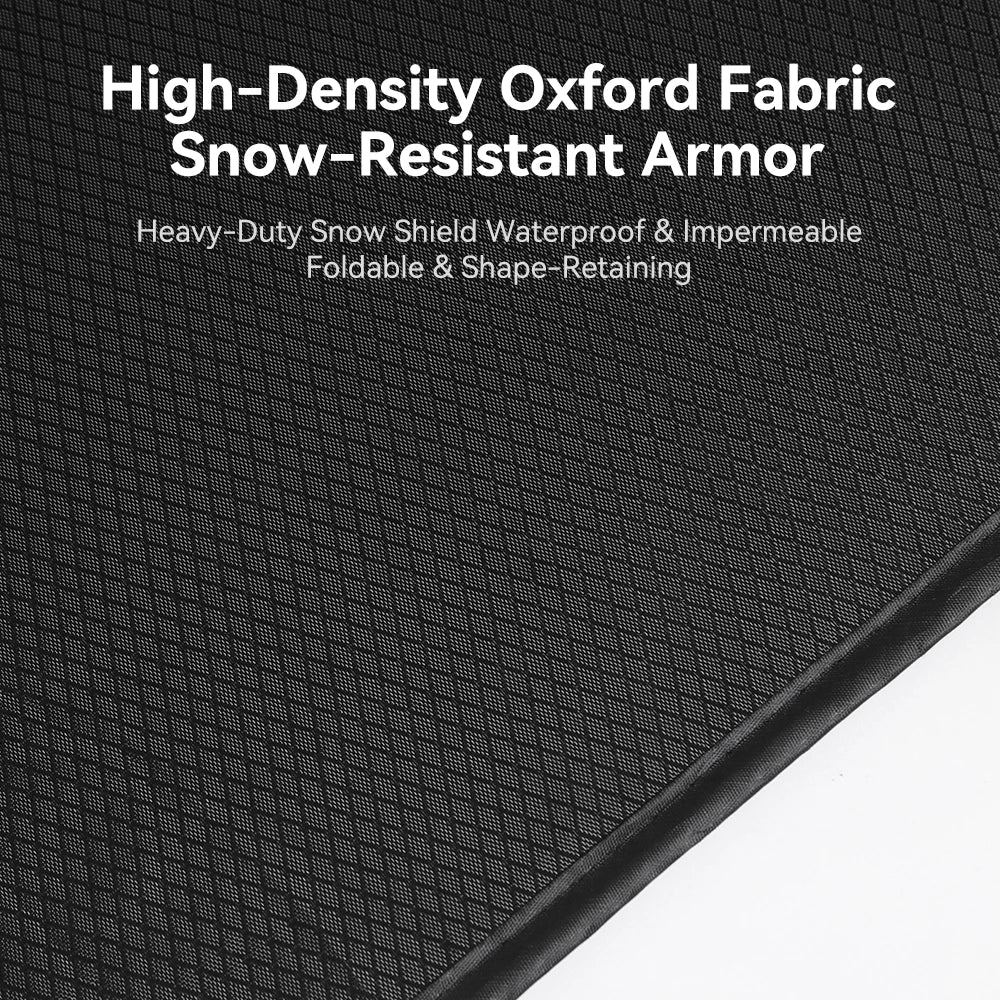 Winter Car Windshield Snow Cover Reflective Oxford Waterproof Frost Protector