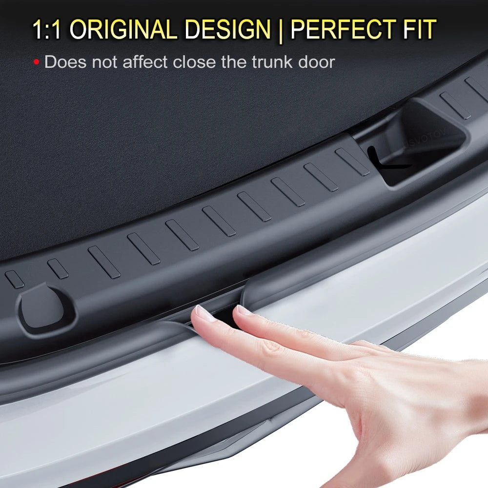 Rear Bumper Guard Trunk Sill Protector for Tesla Model Y Juniper 2025