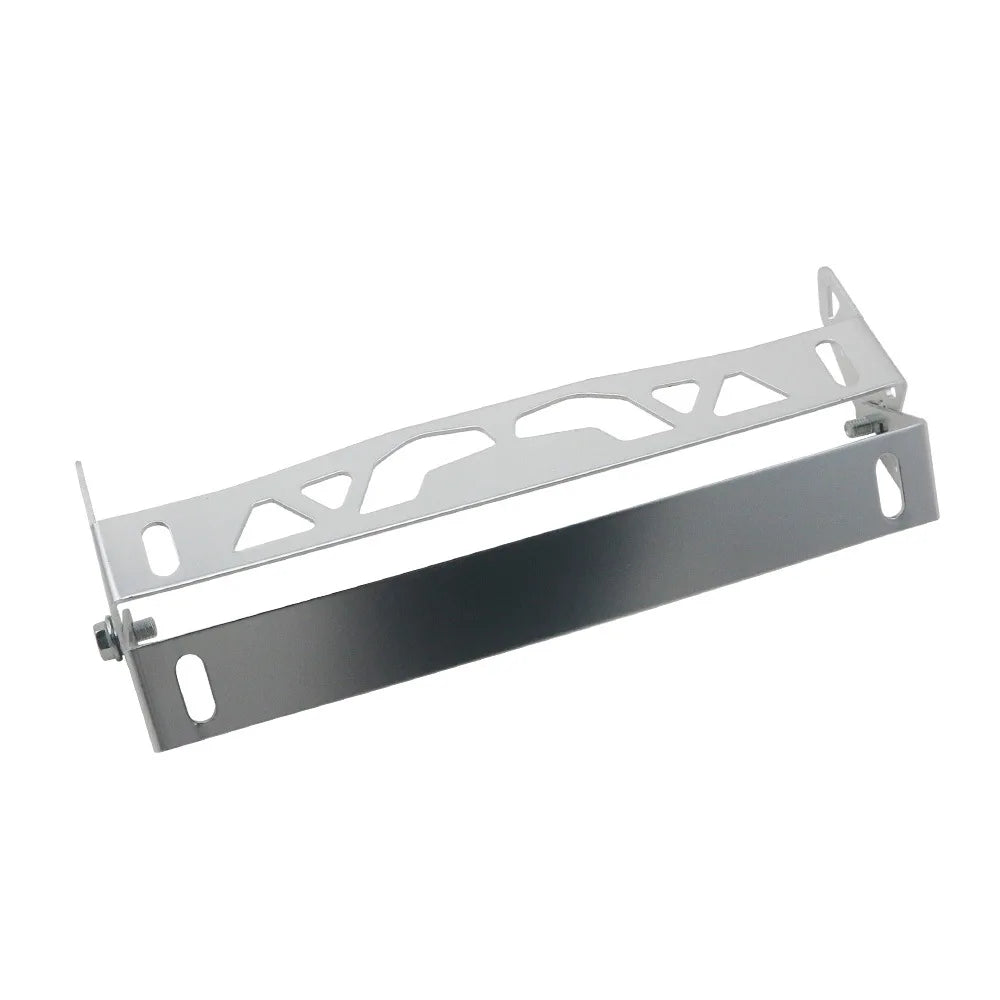 Universal Adjustable JDM License Plate Holder Frame Tilt Relocator Bracket