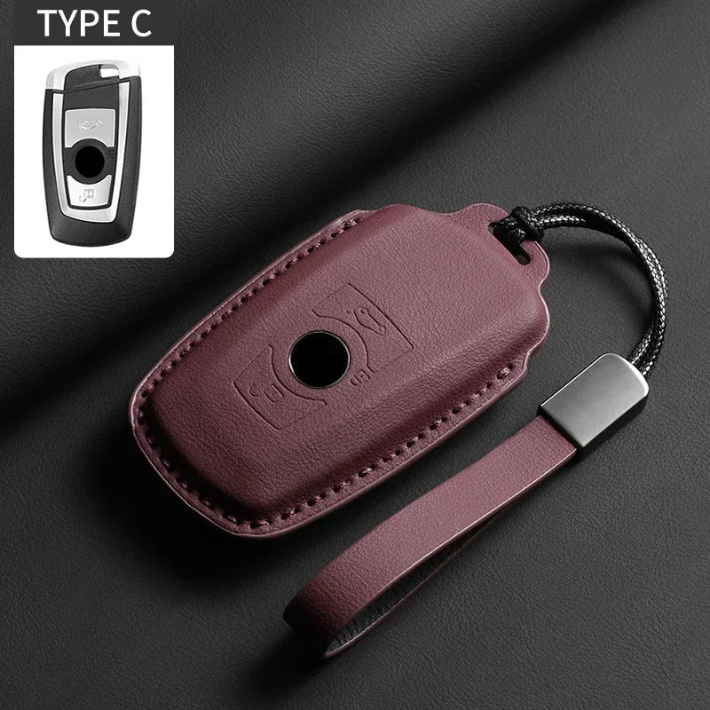 Smart Key Case Cover for BMW 1, 3, 5, 7 Series, X1, X3, X4, X5 & M Models