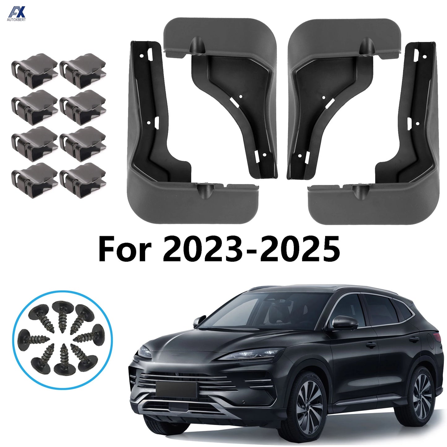 Mud Flaps Splash Guards for BYD Seal U / Sealion 6 / Song Plus DM-i 2023–2025