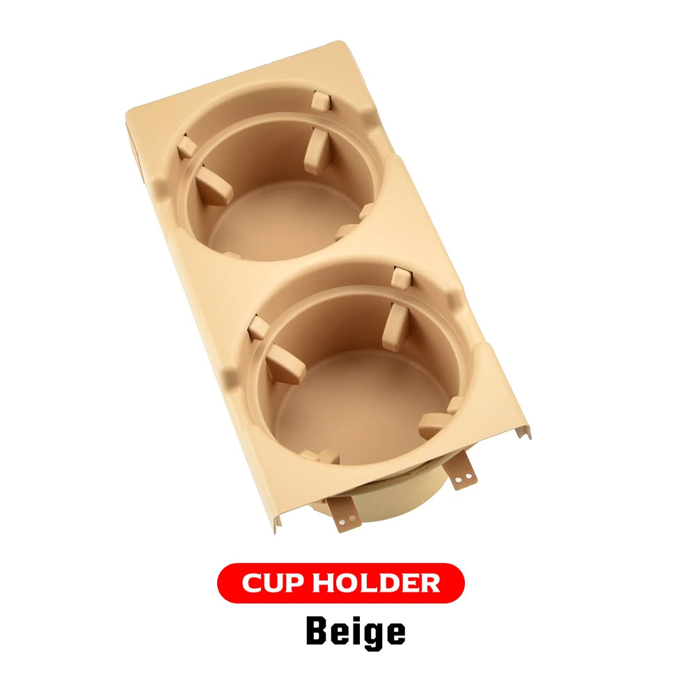 Front Center Console Storage Box Cup Coin Holder for BMW 3 Series E46 1998-2006