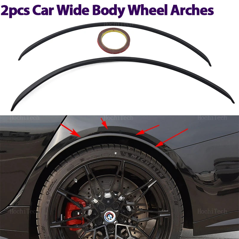 2PCS Fender Wheel Arch Protector Trim for BMW E81 E82 E87 E88 E92 E93 F20