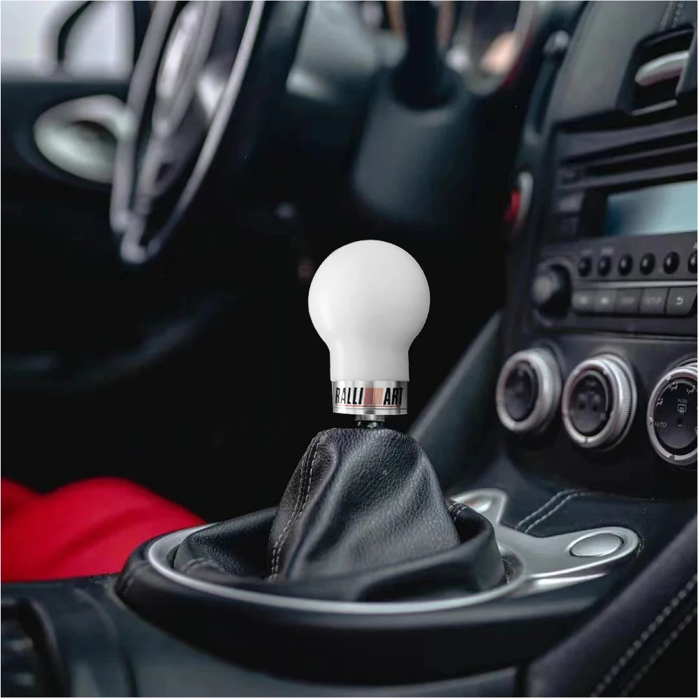 Ralliart Resin JDM Style Gear Shift Knob Racing Shifter Lever for Mitsubishi