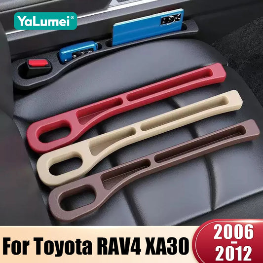 2PCS Car Seat Gap Filler Organizer for Toyota RAV4 XA30 2006–2012