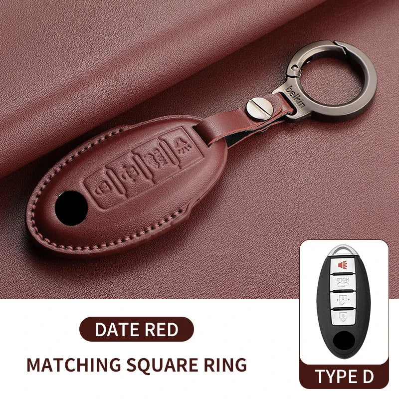 Smart Key Case Cover for Nissan Rogue X-Trail T31/T32 Qashqai J10/J11 Kicks
