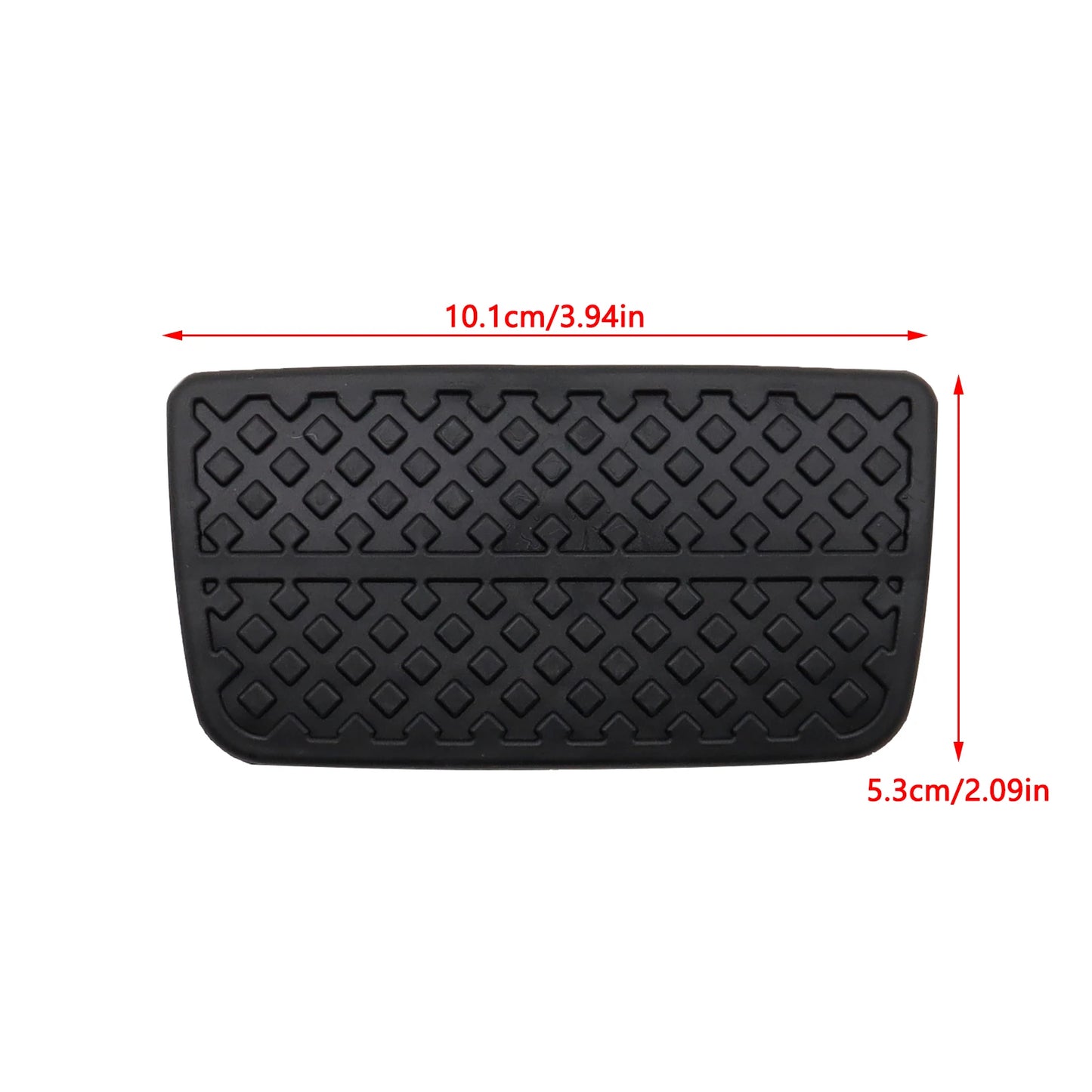 Brake & Clutch Pedal Rubber Pad Cover for Honda City, Fit, Jazz 2007–2013
