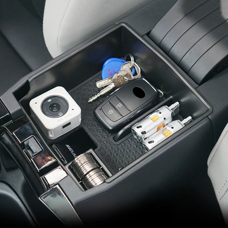 Center Console Armrest Storage Tray for Toyota Corolla Cross XG10 & Hybrid 2021–25