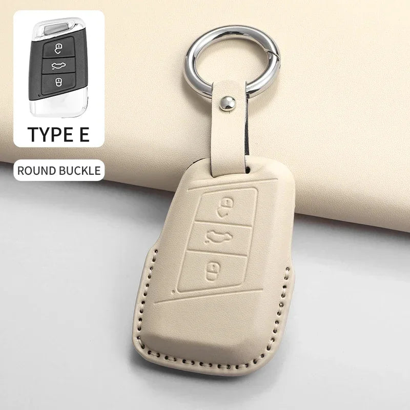 Smart Key Case Cover for Volkswagen Golf 7 MK7, Tiguan, Polo, Passat, Jetta