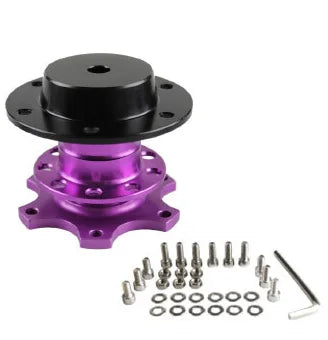 Steering Wheel Quick Release Hub Adapter Boss Kit Purple Blue Red Silver Gold