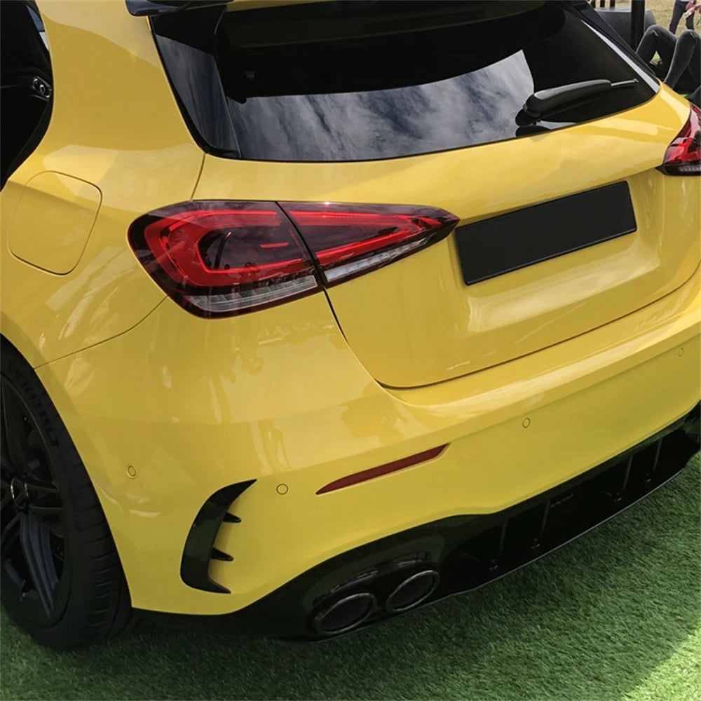 Rear Bumper Lip Spoiler Trim for Mercedes-Benz A-Class W177 A180 2018–2023