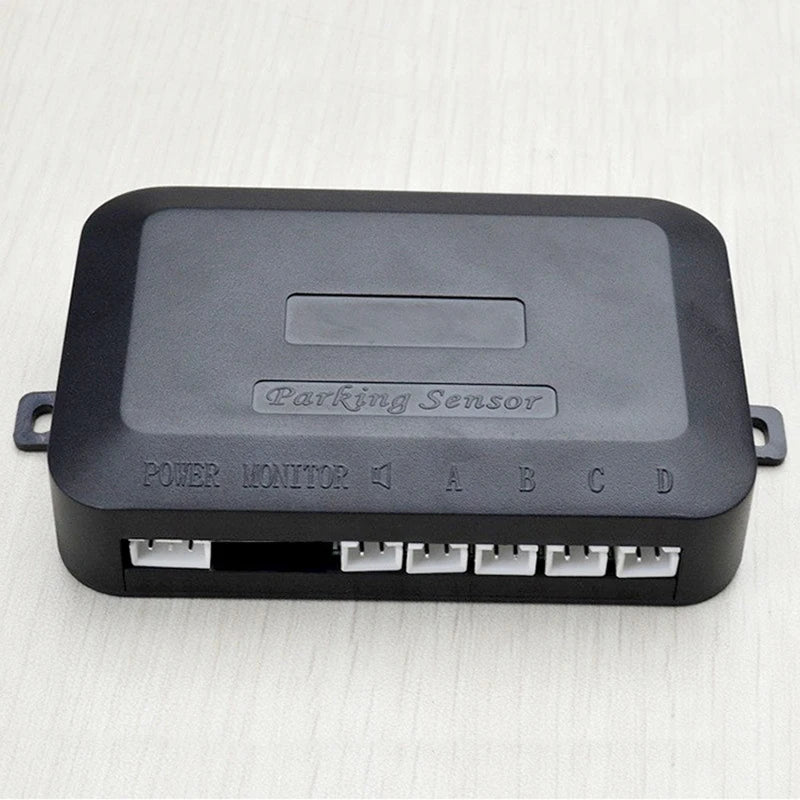 Risingon 12V Car Parking Sensor Kit 4 Sensors 22mm Reverse Backup Radar Buzzer