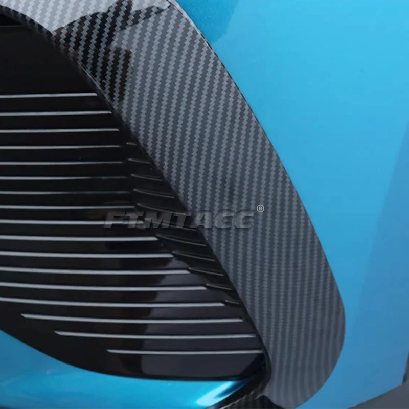 2Pcs ABS Eyebrow Spoiler Front Fog Light Trim Cover for BYD Atto 3 Yuan Plus