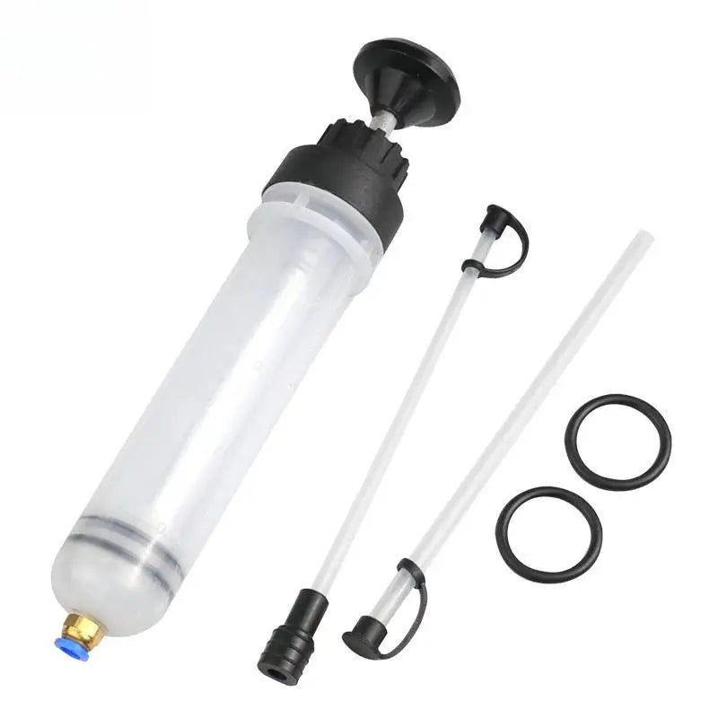 200/500CC Manual Fluid Transfer Syringe Pump Oil Fuel Brake Fluid Extractor
