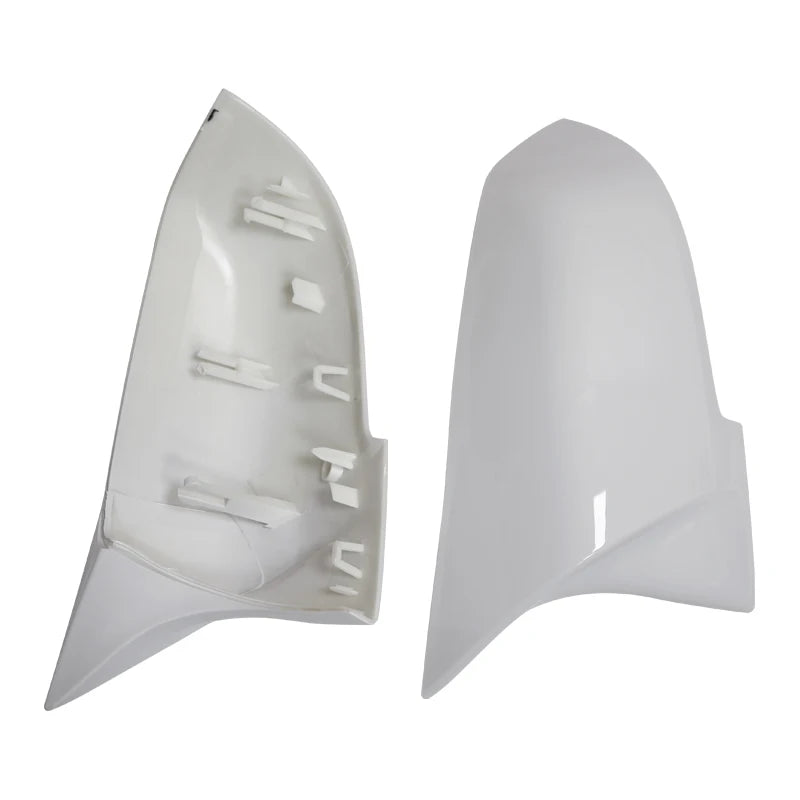 White Side Mirror Cover Caps for BMW 1 2 3 3GT 4 Series X1 E84 M2 i3 F20 F21 F22