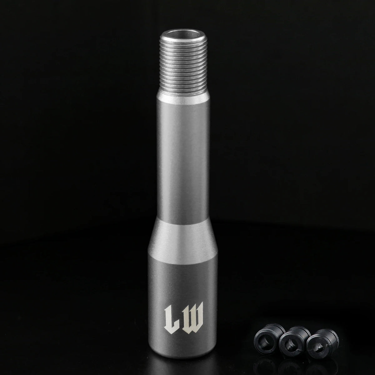 LW Aluminium Gear Shift Knob Extender M12x1.25 M10x1.5 M10x1.25 M8x1.25
