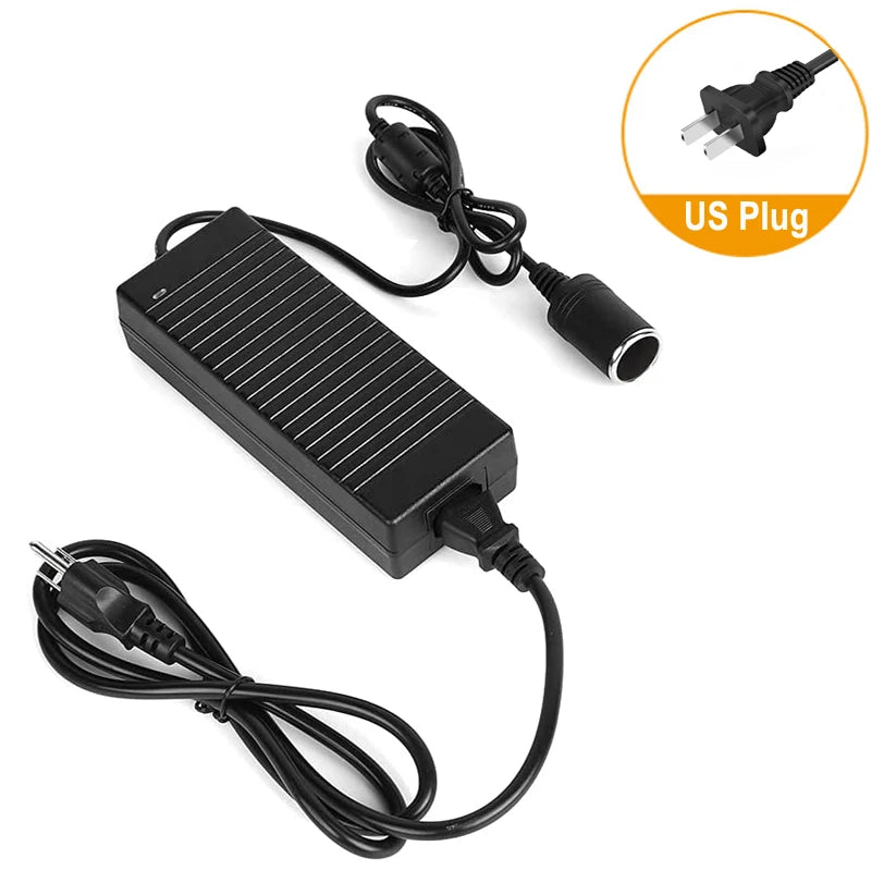 110V/240V AC to 12V DC 15A 160W Power Adapter Cigarette Lighter Socket Supply