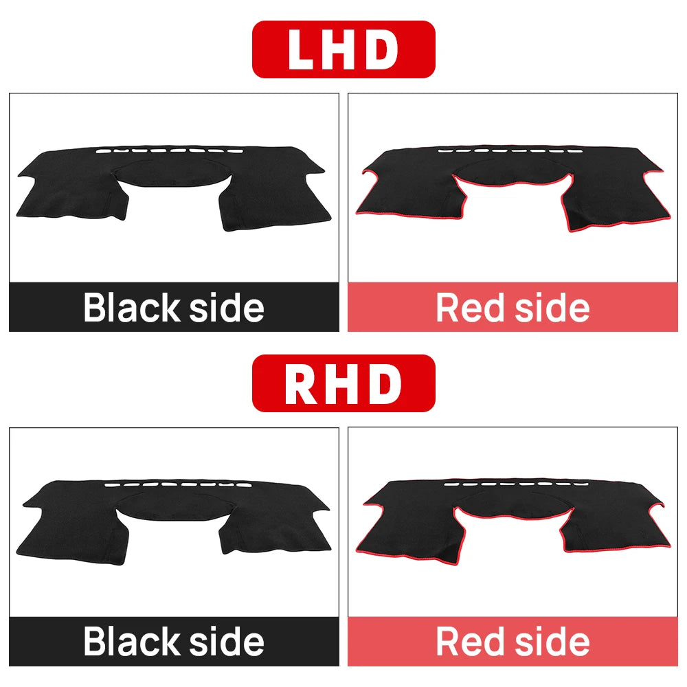 Dashboard Cover Dash Mat for Toyota Yaris & Vitz 2006–2011