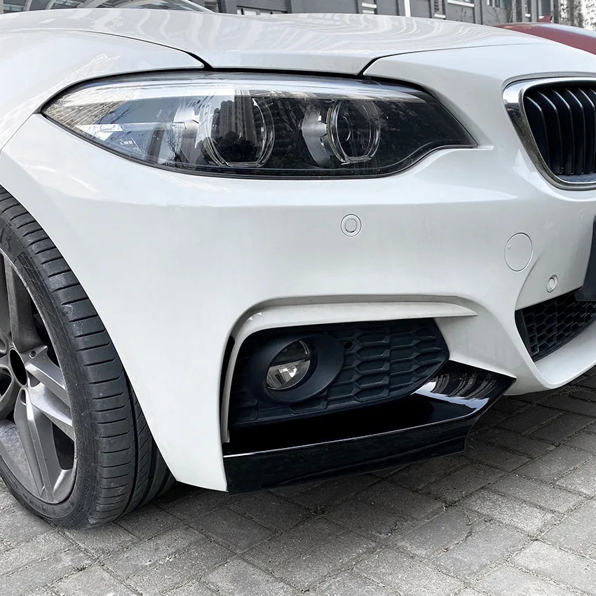 Front Bumper Splitter Diffuser Spoiler for BMW 2 Series F22 F23 M-Sport
