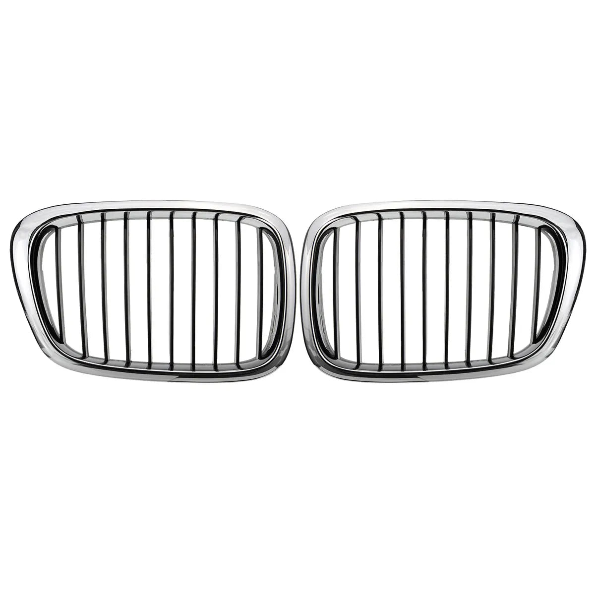 Chrome Front Kidney Grille for BMW 5 Series E39 525i 528i Sedan 1995–2003