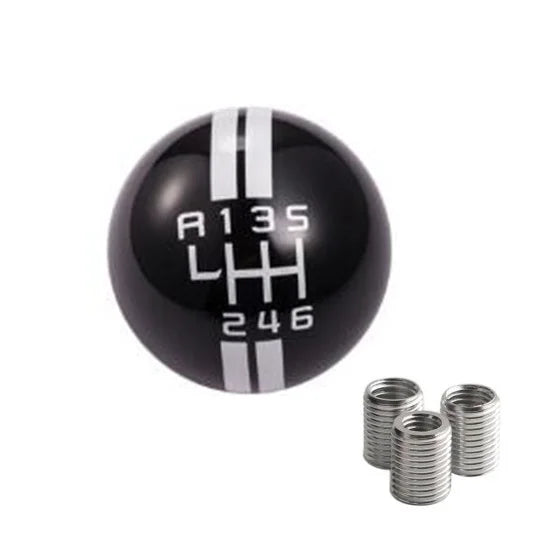 Universal 5 6 Speed Resin Gear Shift Knob for Ford Mustang Manual Shifter