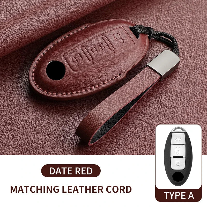Smart Key Case Cover for Nissan Rogue X-Trail T31/T32 Qashqai J10/J11 Kicks