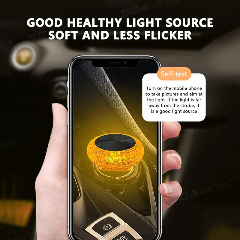 Portable Car USB Ambient Light Mini LED Interior Decorative Atmosphere Lamp